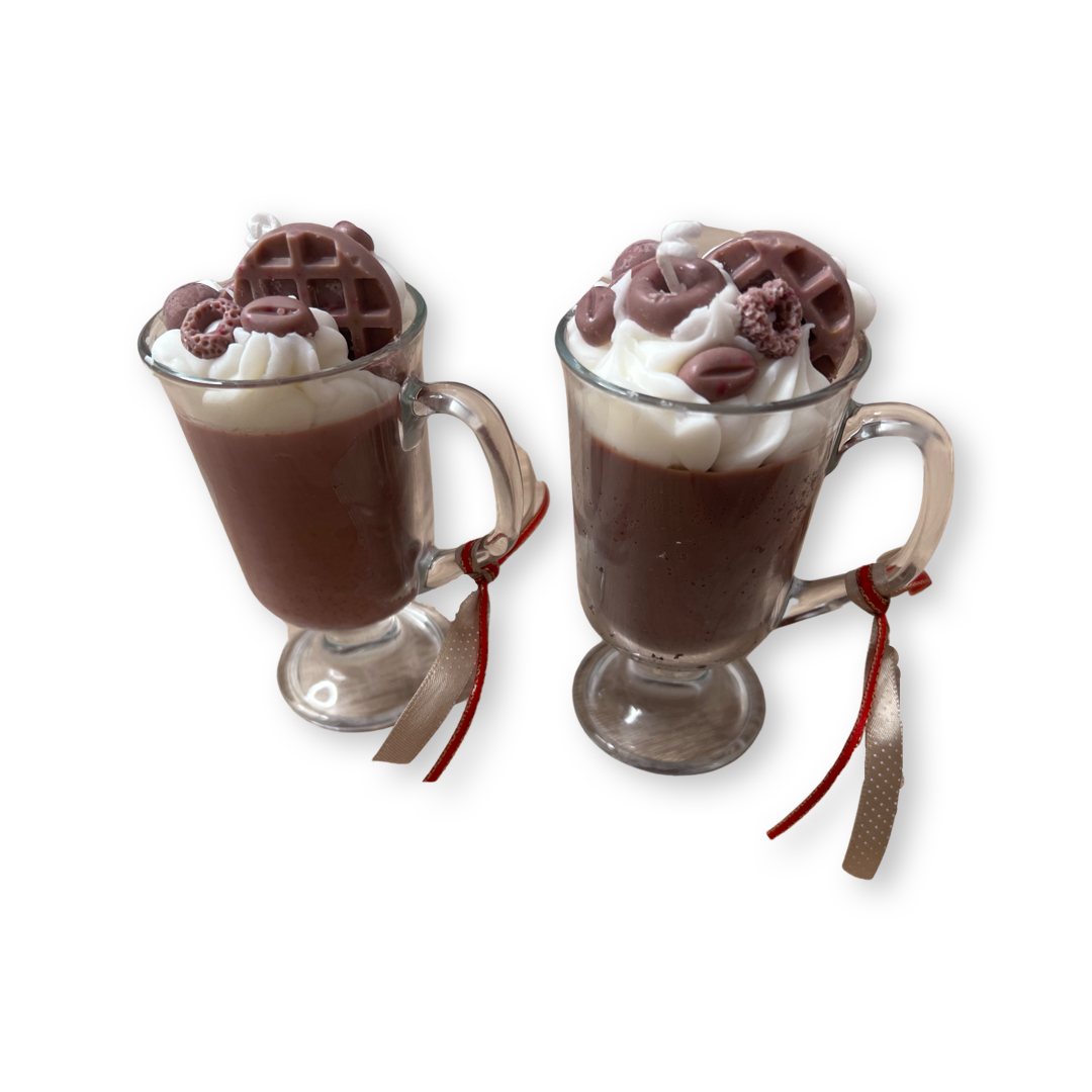 Small cups Cappuccino Creme
